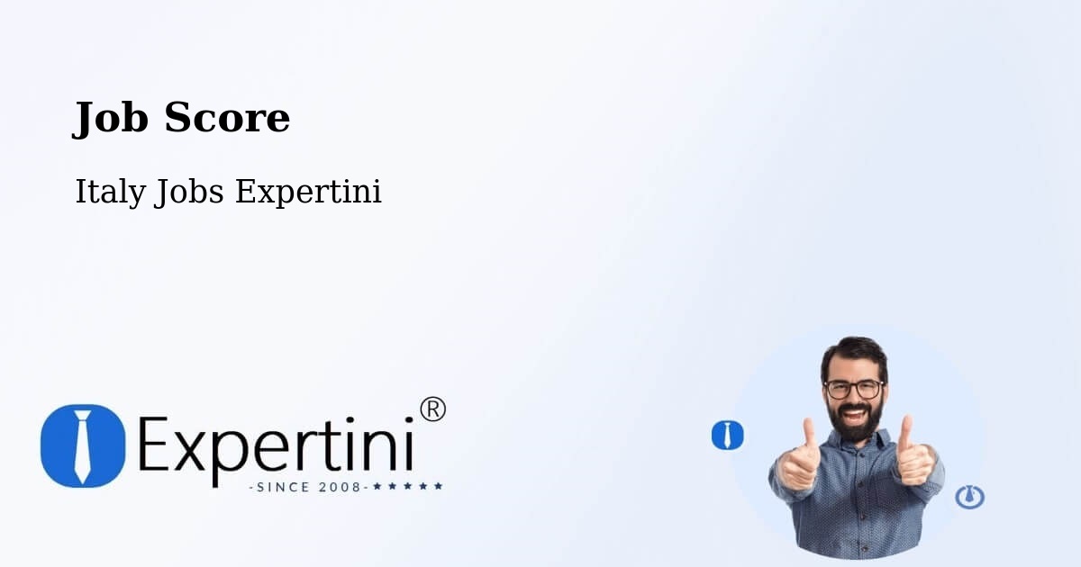 Job Score & Job Description Score Tool – Dosimo - Italy Jobs Expertini