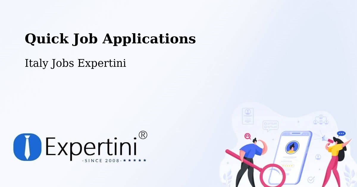 Quick Apply Feature – Dosimo - Italy Jobs Expertini