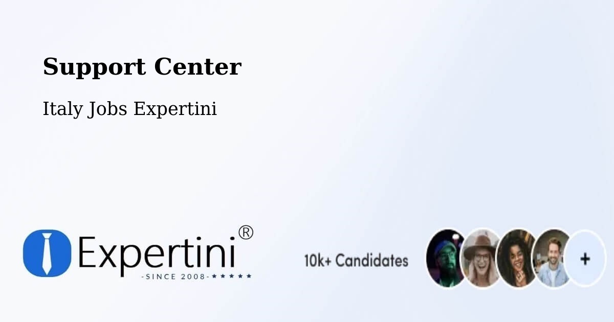 Support Services – Dosimo - Italy Jobs Expertini